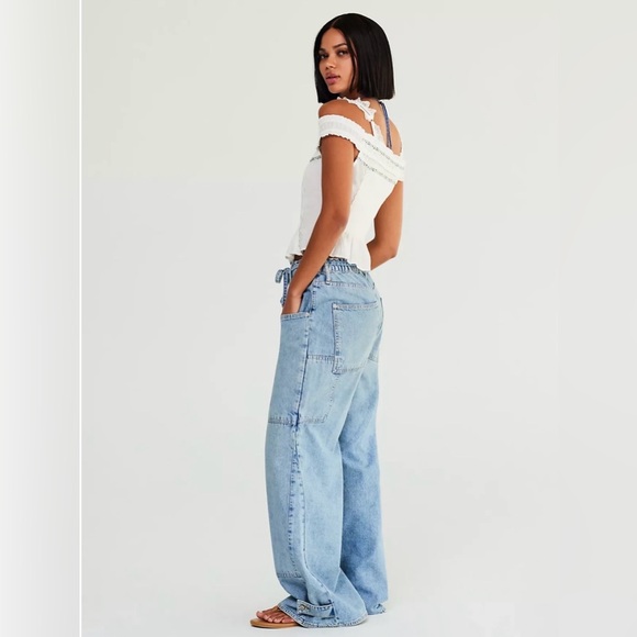 💎NWT💎 Free People - Curvy Outlaw Jean - Picture 3 of 8